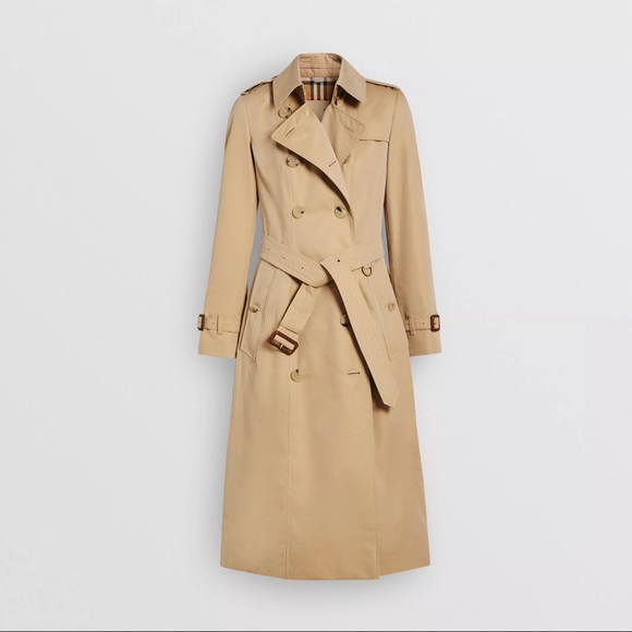 Burberry Chelsea Long Trench Coat